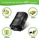 Lithium Battery Replacement for Ryobi 40V