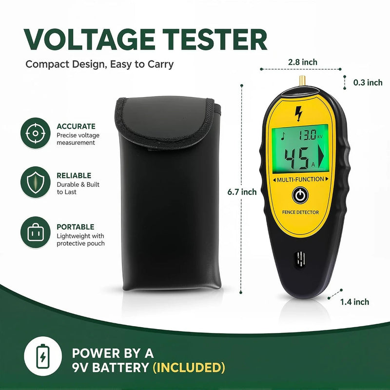 Digital Electric Fence Tester