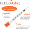 Gluco Care 0.3 ml/cc Syringes 31G x 5/16" (8mm), Orange Cap,100 pcs/bx