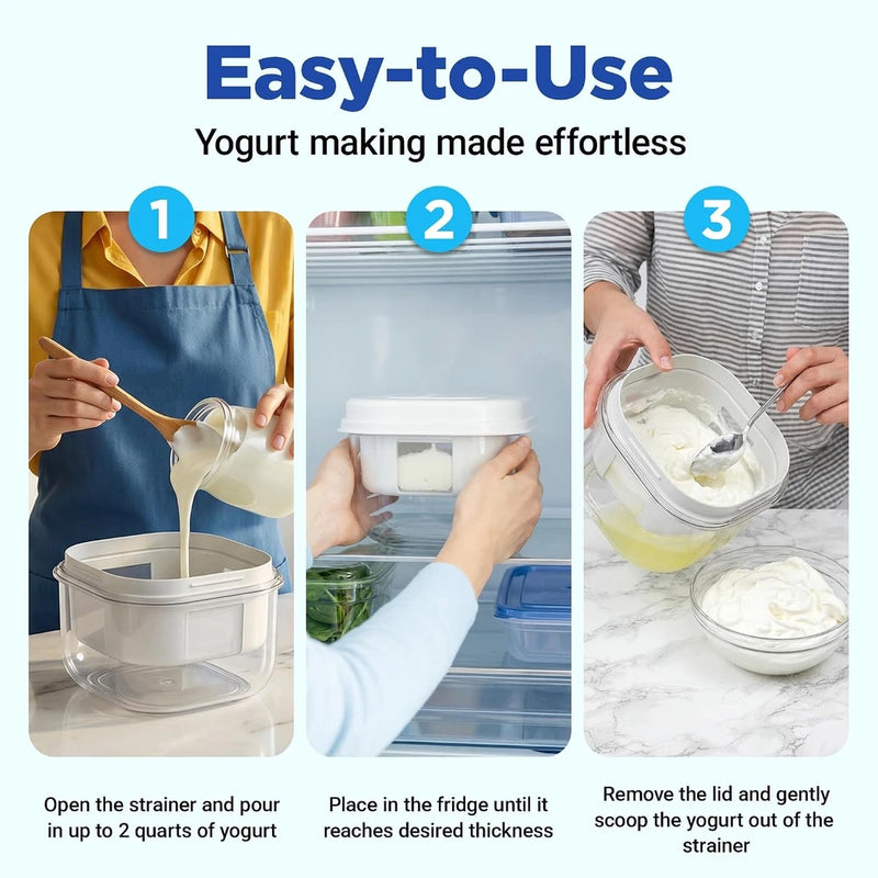 Fine Mesh Greek Yogurt Strainer