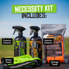 Boat Juice Necessity Boat Cleaner Kit, Interior & Exterior Spray + 2 Towels