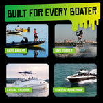 Boat Juice Necessity Boat Cleaner Kit, Interior & Exterior Spray + 2 Towels