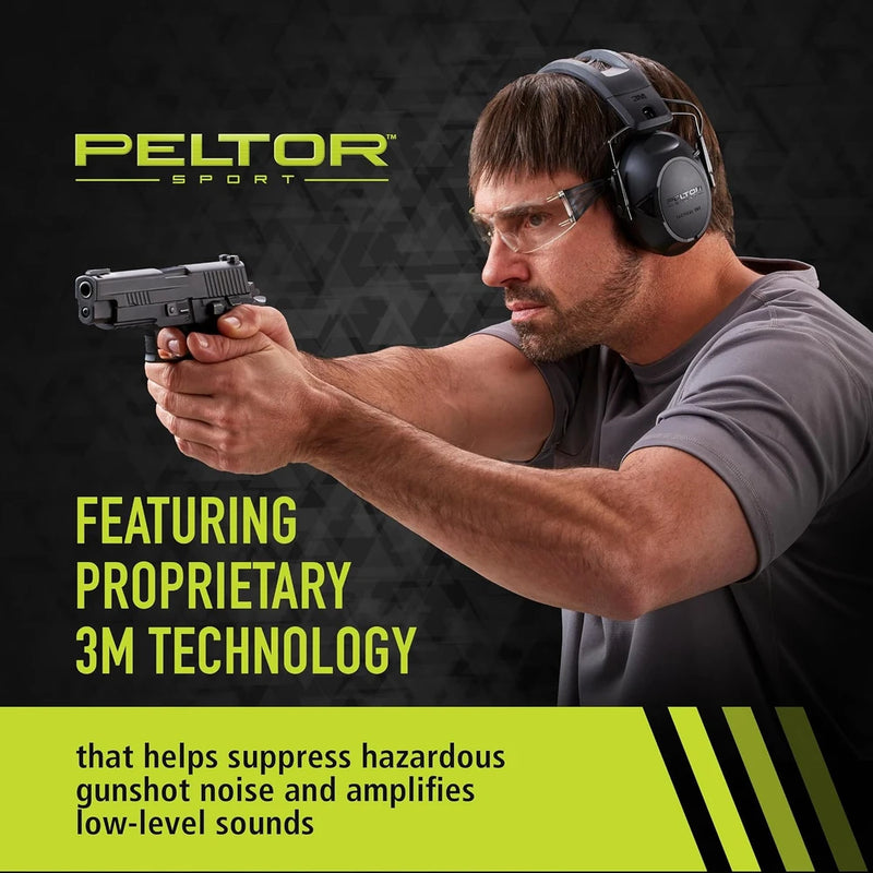 Peltor Sport Tactical 500 Bluetooth Hearing Protection Ear Muffs, 25 dB NRR