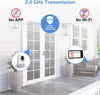 HelloBaby 6" IPS Large Screen Baby Monitor with Camera and Audio, No WiFi