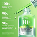 Anua Azelaic Acid 10 Hyaluron Redness Soothing Serum, 1.01 fl oz | Facial Serum for Blemish-Prone &amp; Oily-Prone Skin, Lightweight &amp; Hydrating Blemish Care, Hyaluronic Acid, Korean Skincare