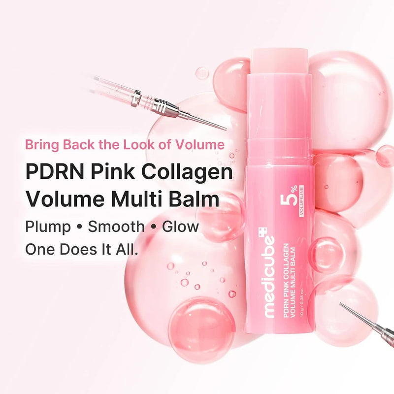 medicube PDRN Collagen Volume Multi Balm Stick, Firming Face &amp; Body Balm