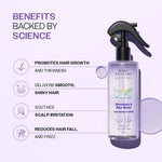 Bare Anatomy Nature x Science Rosemary Water Spray for Hair Growth &amp; Hair Thickness with Rice Water |100% Natural Extract | Soft &amp; Smooth Hair| Controls Hairfall| Non-Greasy &amp; Fast Absorbing | 200ml