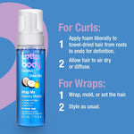 Lottabody Coconut &amp; Shea Wrap Me Foaming Mousse, 7 oz