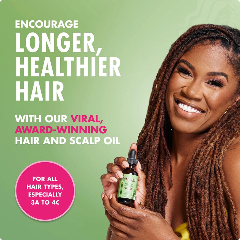 Mielle Organics Rosemary Mint Hair Oil with Biotin, 2 oz