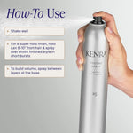 Kenra Professional Volume Spray 25 | Super Hold Finishing &amp; Styling Hairspray | Flake-free &amp; Fast-drying | Wind &amp; Humidity Resistance | All Hair Types