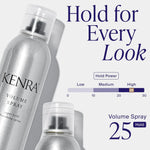 Kenra Professional Volume Spray 25 | Super Hold Finishing &amp; Styling Hairspray | Flake-free &amp; Fast-drying | Wind &amp; Humidity Resistance | All Hair Types