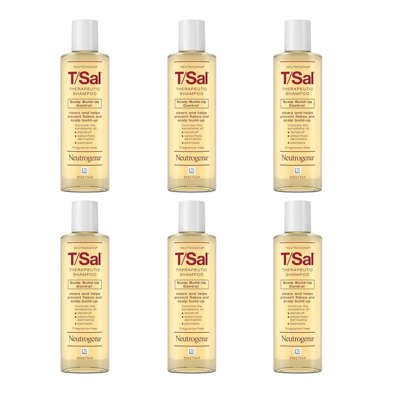 Neutrogena T/Sal Shampoo, Therapeutic Dandruff Control, 4.5 Fl. Oz