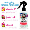 So Cozy Leave In Conditioner Spray (8 Fl Oz) Paraben-Free Detangler for Kids' Curly Hair, Deep Conditioner &amp; Tangle-Free Curls, Gentle &amp; Nourishing with Keratin, Vitamin B5, Olive Oil &amp; Jojoba Oil