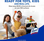 Lysol Disinfecting Wipes, Cleaner, Lemon + Mango + Linen, 80 ct. (4 Pack)