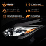 CERAKOTE® Ceramic Headlight Restoration Kit, 10 Wipe Kit