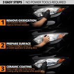 CERAKOTE® Ceramic Headlight Restoration Kit, 10 Wipe Kit