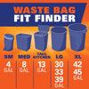 Hefty Ultra Strong 13 Gal Kitchen Trash Bags, White, Lavender Vanilla, 80ct