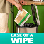 Swiffer Sweep + Mop, Wet Pads Refill, Floor Cleaner for Dirt, Dust, Hair, Cleaning Cloths for Mopping Home, Bathroom, Kitchen, All Purpose Multi-Surface Floor Wipes, Fresh, 24ct