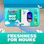 Swiffer Sweep + Mop, Wet Pads Refill, Floor Cleaner for Dirt, Dust, Hair, Cleaning Cloths for Mopping Home, Bathroom, Kitchen, All Purpose Multi-Surface Floor Wipes, Fresh, 24ct