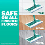 Swiffer Sweep + Mop, Wet Pads Refill, Floor Cleaner for Dirt, Dust, Hair, Cleaning Cloths for Mopping Home, Bathroom, Kitchen, All Purpose Multi-Surface Floor Wipes, Fresh, 24ct