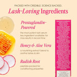 Grande Cosmetics GrandeLASH-MD Lash Enhancing Serum - Peptide &amp; Vitamin Infused Formula for Longer, Thicker, Fuller Looking Lashes - Ophthalmologist Tested, Cruelty-Free, 6 Week Supply (1mL)