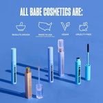 Babe Original Lash Serum - Fuller &amp; Longer Looking Eyelashes, Advanced Lash Enhancing Treatment for Natural Lashes, Extensions &amp; Eyebrows, Vegan &amp; Cruelty-Free