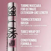 Maybelline Lash Sensational Sky Tubes Tubing Mascara, Extension-Like Lengthening Mascara, 24HR Eye Makeup with Shea Butter &amp; Castor Oil, Very Black, 1 Count