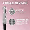 Maybelline Lash Sensational Sky Tubes Tubing Mascara, Extension-Like Lengthening Mascara, 24HR Eye Makeup with Shea Butter &amp; Castor Oil, Very Black, 1 Count