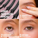 Maybelline Lash Sensational Sky Tubes Tubing Mascara, Extension-Like Lengthening Mascara, 24HR Eye Makeup with Shea Butter &amp; Castor Oil, Very Black, 1 Count