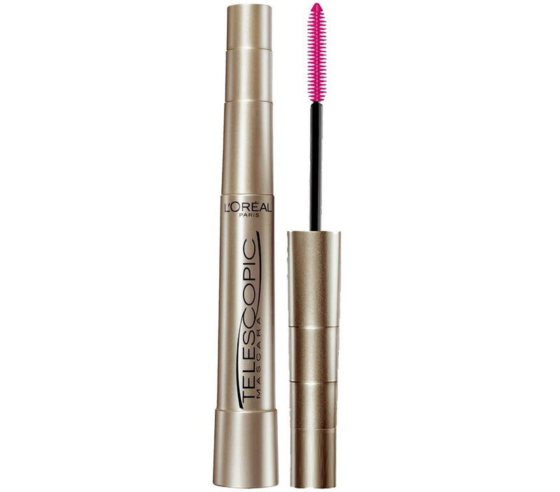 L’Oreal Paris Original Telescopic Mascara, Lengthening, Blackest Black