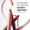 Laka Lip Liner - Smooth &amp; Blendable Soft Matte Lip Contour Pencil for Shaping &amp; Overlining Lips | Waterproof Formula, Oil-Cleanse Off, Long-Lasting Wear | #02 Suede Pink (Cool Nude Pink)