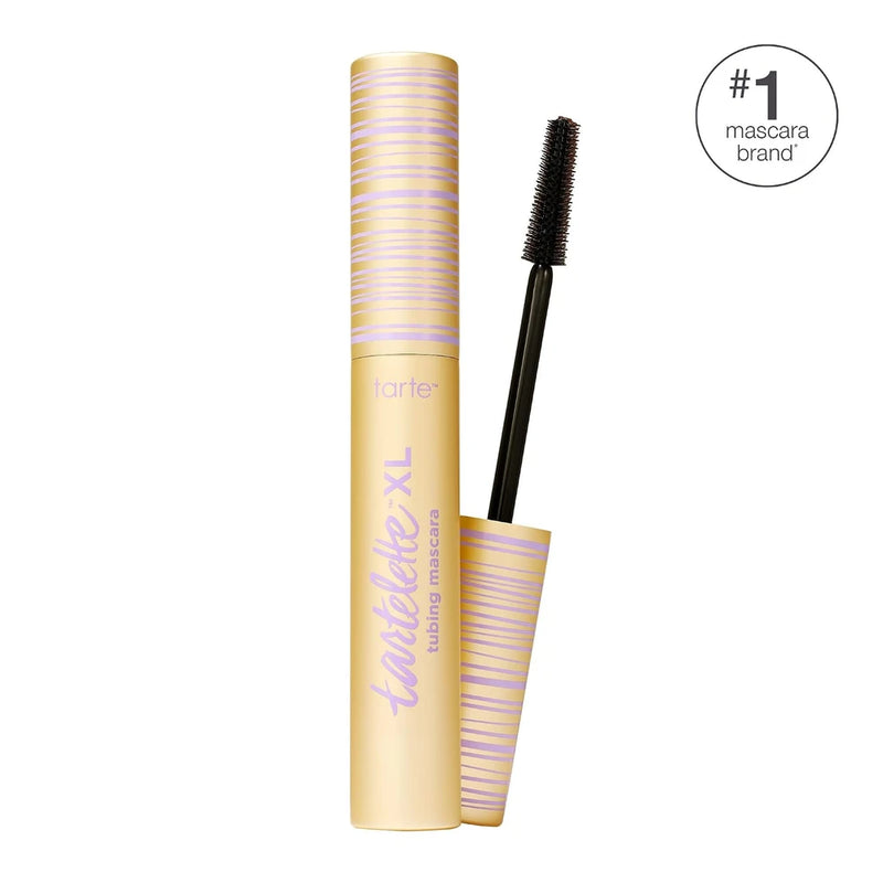 tarte tartelette XL tubing mascara – Lash Extensions in a Tube with Peptide, Extra-Bold Buildable Lifted Length &amp; Volume, Smudge-Proof Longwear, Easy-to-Remove, Vegan &amp; Cruelty-Free