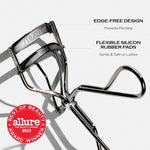 Shiseido Eyelash Curler - Crimps &amp; Curls Lashes for Perfect, Eye-Framing Fringe - Gentle &amp; Safe - Includes Replacement Pad