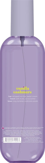 eos Cashmere Body Mist- Vanilla, Body Spray for Women, Vegan, 6 fl oz