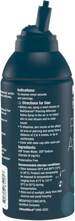 NeilMed NeilCleanse Piercing Aftercare, Fine Mist, 6.3 Fluid Ounce