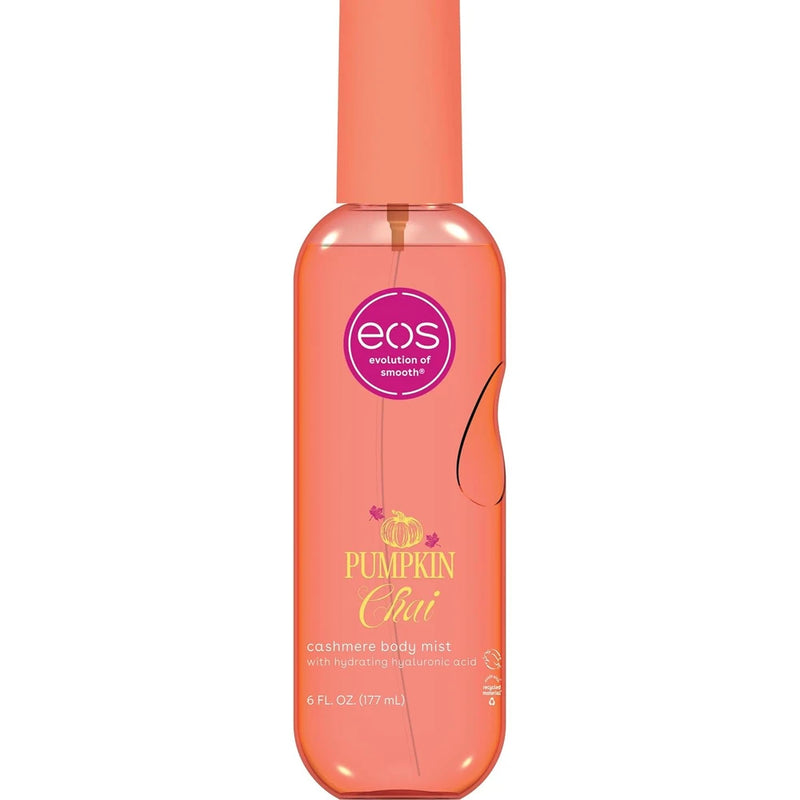 eos Pumpkin Chai Fine Fragrance Body Mist - Fall Body Spray, 6 fl oz