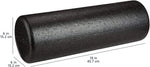Amazon Basics High-Density Foam Roller for Exercise and Recovery, 18 Inches, Black