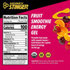 Honey Stinger Organic Fruit Smoothie Energy Gel, Gluten Free &amp; Caffeine Free, for Exercise, Running and Performance, Sports Nutrition for Home &amp; Gym, Pre and Mid Workout, 12 Pack, 13.2 Ounce