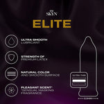 SKYN Elite – 36 Count – Ultra-Thin, Lubricated Latex-Free Condoms