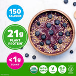 Orgain Organic Vegan 21g Protein Powder, Vanilla Bean, 2.03 lb