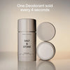 Salt &amp; Stone Aluminum-Free Deodorant, Women &amp; Men Santal &amp; Vetiver 2.6 oz