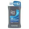 DOVE MEN + CARE Antiperspirant Deodorant Stick Clean Comfort Twin Pack 72-Hour Sweat &amp; Odor Protection Antiperspirant for Men With 1/4 Moisturizing Cream 2.7 oz