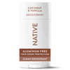 Native Deodorant Contains Naturally Derived Ingredients, 72 Hour Odor Control, Deodorant for Women and Men, Aluminum Free, Coconut &amp; Vanilla 2.65oz