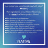 Native Deodorant Contains Naturally Derived Ingredients, 72 Hour Odor Control, Deodorant for Women and Men, Aluminum Free, Coconut &amp; Vanilla 2.65oz