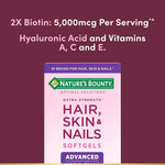 Nature's Bounty Advanced Hair, Skin &amp; Nails, 150 Rapid Release Softgels