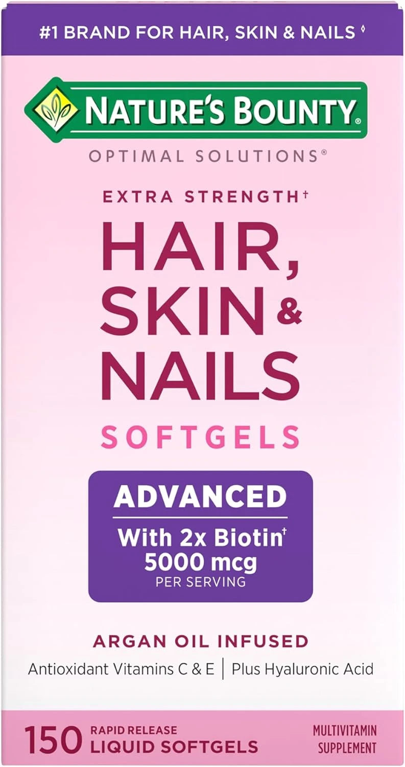 Nature's Bounty Advanced Hair, Skin &amp; Nails, 150 Rapid Release Softgels