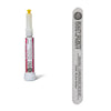 Beauty Secrets Drip &amp; Clog Proof Nail Glue (1 Pack) Bundled with Zebra Cushion Nail File Medium Coarse 180/100 Grit by Beauty Secrets