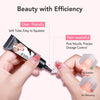 CurvLife 10g Semi Solid Nail Glue for Press Ons with 15ml Nail Glue Remover