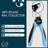 Candure LED Dog Nail Clippers with Light - Pet Nail Clippers with Light for Dogs &amp; Cats, Sharp Stainless Steel Blades for Thick Nails, Safe Grooming Trimmer with Nail File (Sky Blue)