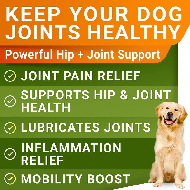 Advanced Glucosamine for Dogs, Chondroitin &amp; MSM Hip Joint Supplement Chews